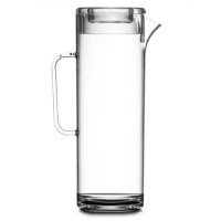 Polycarbonate 1.7 Litre Jug with Lid and 6 multi coloured juice glasses 2